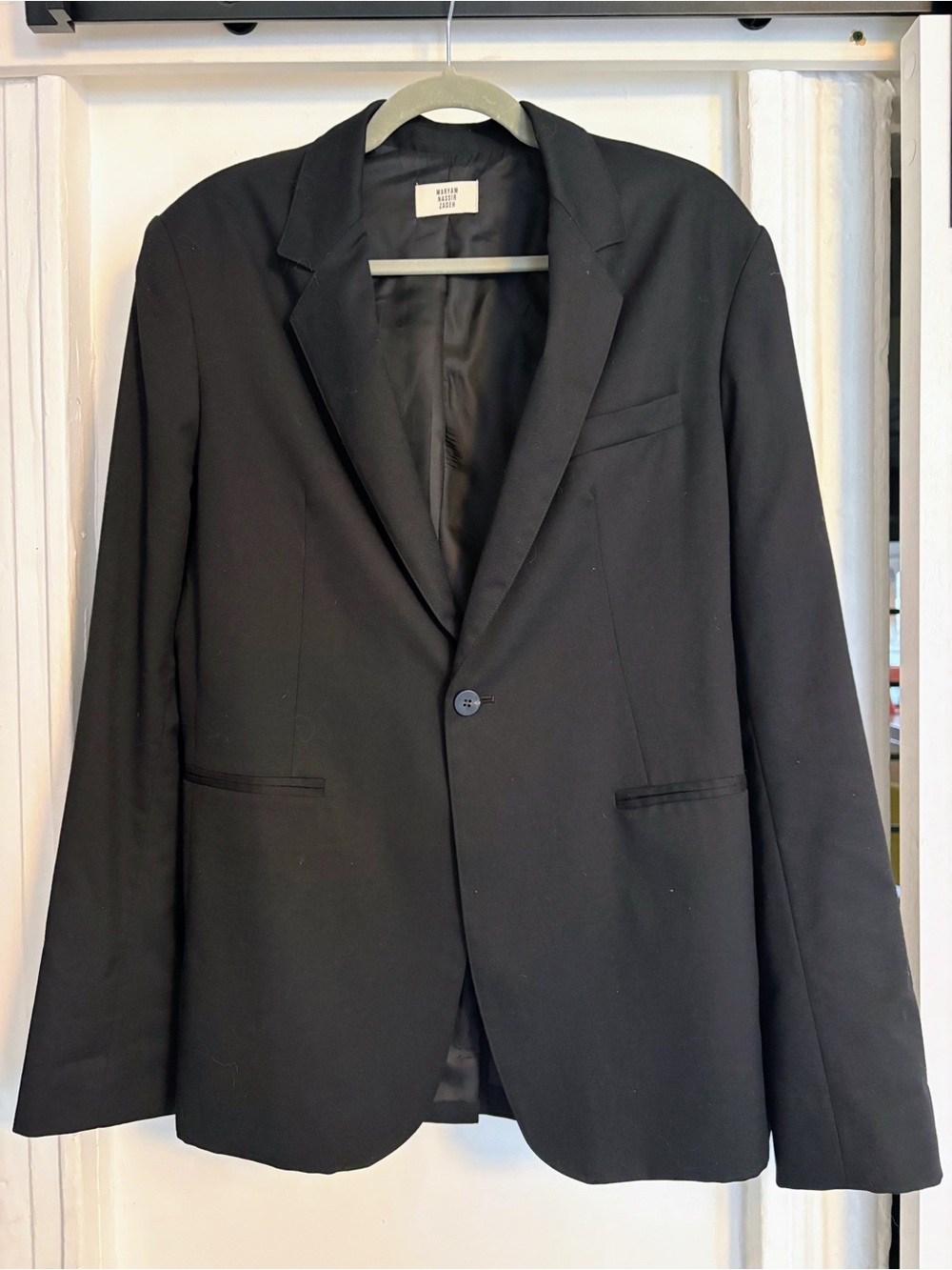 Maryam Nasir Zadeh Virgin Wool Blazer